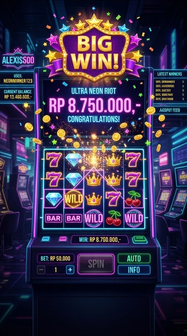 Screenshot interaksi pengguna di aplikasi alexis500 yang ramah pengguna.